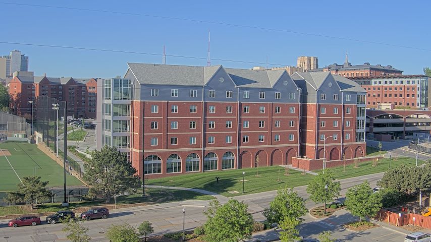 Creighton New Res Hall Construction Image