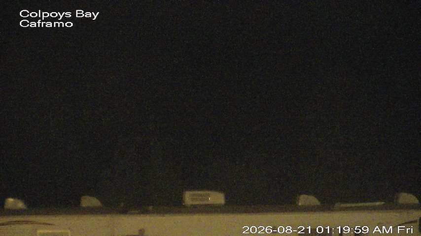 Live camera feed from Caframo in Georgian Bluffs, Ontario, Canada