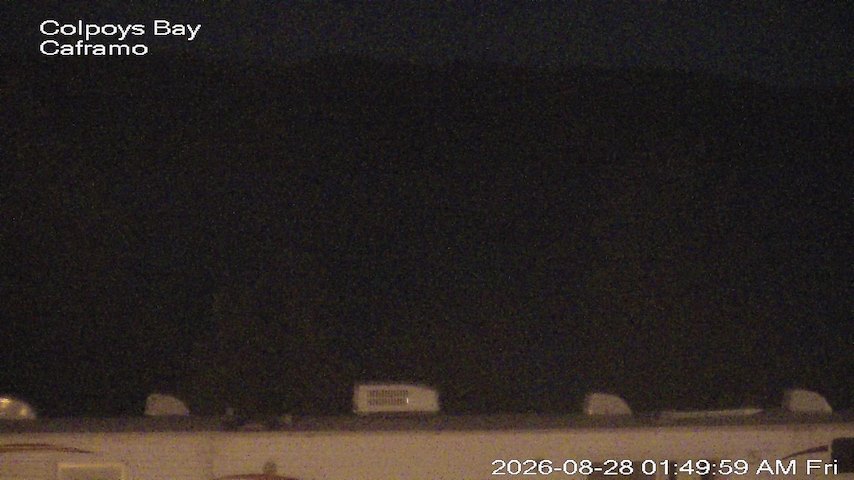 Live camera feed from Caframo in Georgian Bluffs, Ontario, Canada