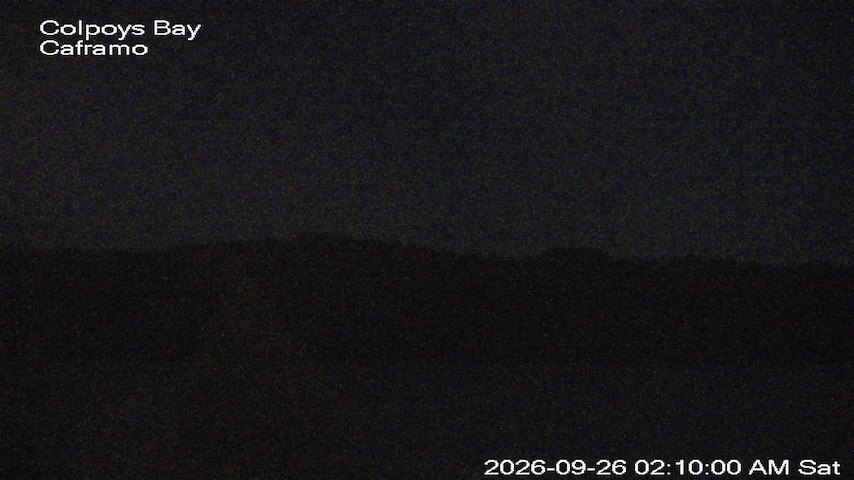 Live camera feed from Caframo in Georgian Bluffs, Ontario, Canada