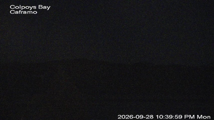 Live camera feed from Caframo in Georgian Bluffs, Ontario, Canada