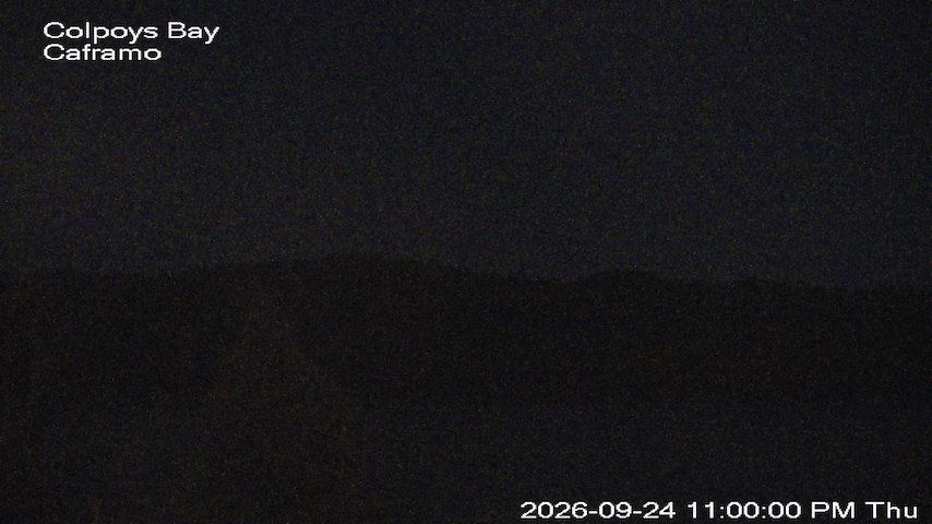 Live camera feed from Caframo in Georgian Bluffs, Ontario, Canada