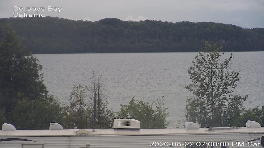 Live camera feed from Caframo in Georgian Bluffs, Ontario, Canada