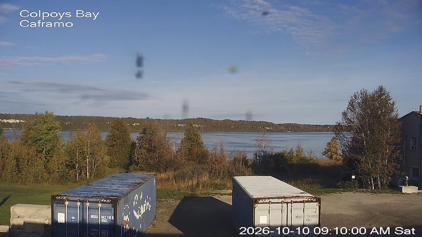 Канал на живо от камера от Caframo в Georgian Bluffs, Ontario, Canada