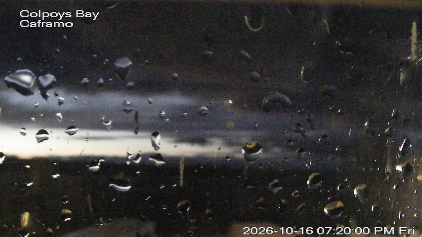Live camera feed from Caframo in Georgian Bluffs, Ontario, Canada