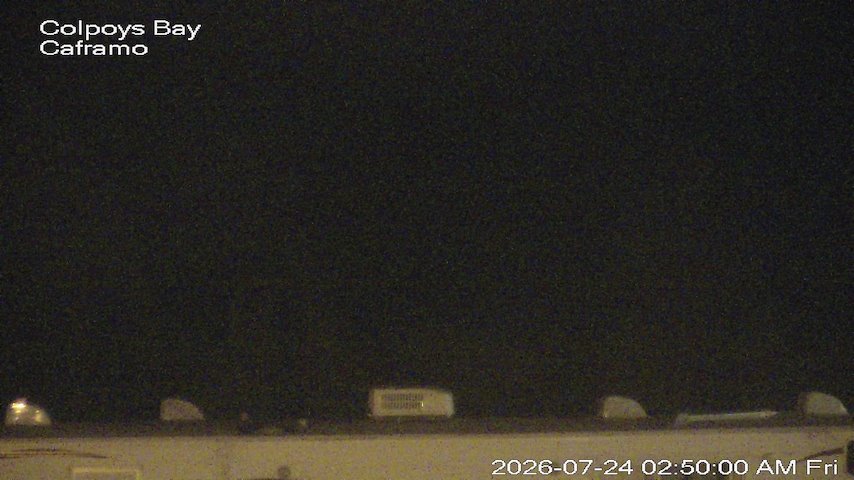 Live camera feed from Caframo in Georgian Bluffs, Ontario, Canada