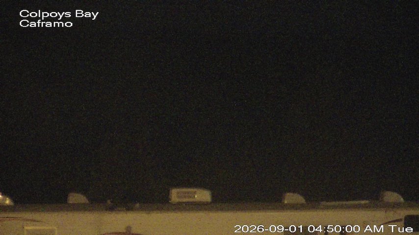 Live camera feed from Caframo in Georgian Bluffs, Ontario, Canada