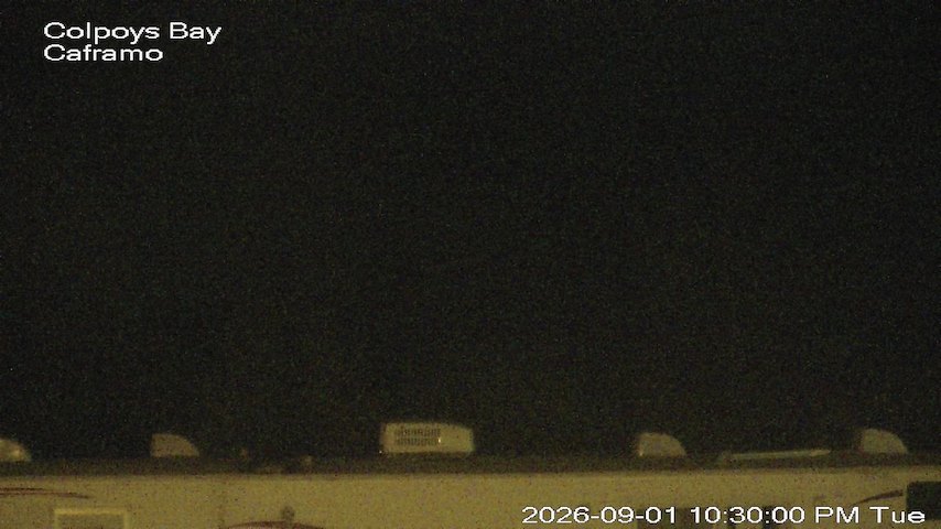 Live camera feed from Caframo in Georgian Bluffs, Ontario, Canada