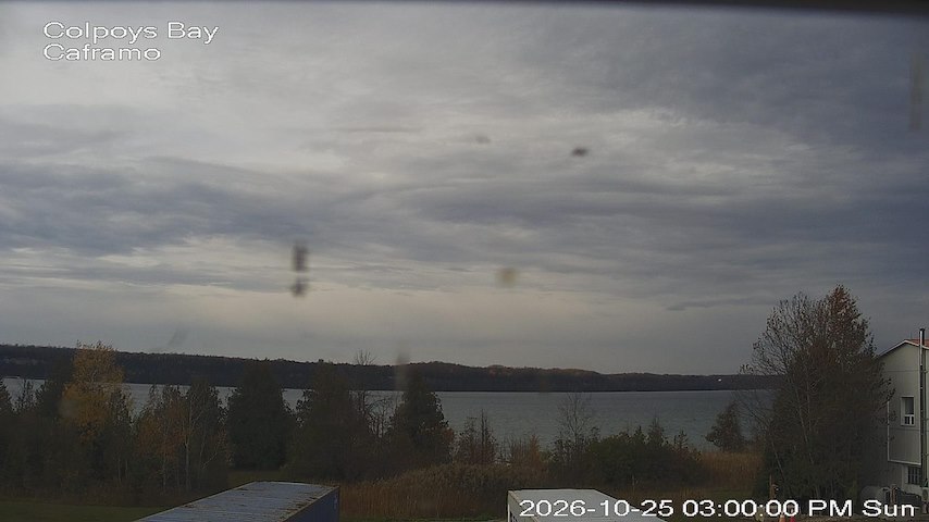 Canal de cameră live de la Caframo în Georgian Bluffs, Ontario, Canada