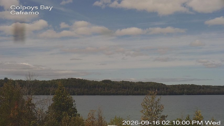 Kênh camera trực tiếp từ Caframo tại Georgian Bluffs, Ontario, Canada