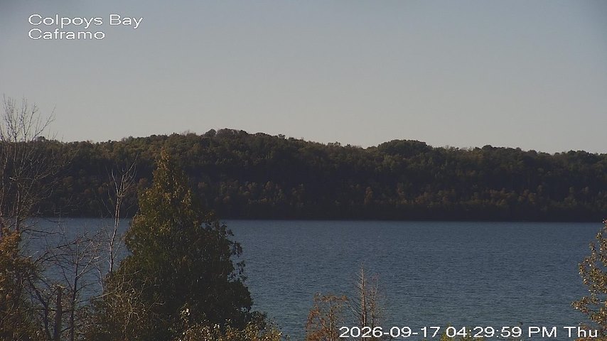 Ζωντανό κανάλι κάμερας από Caframo στο Georgian Bluffs, Ontario, Canada