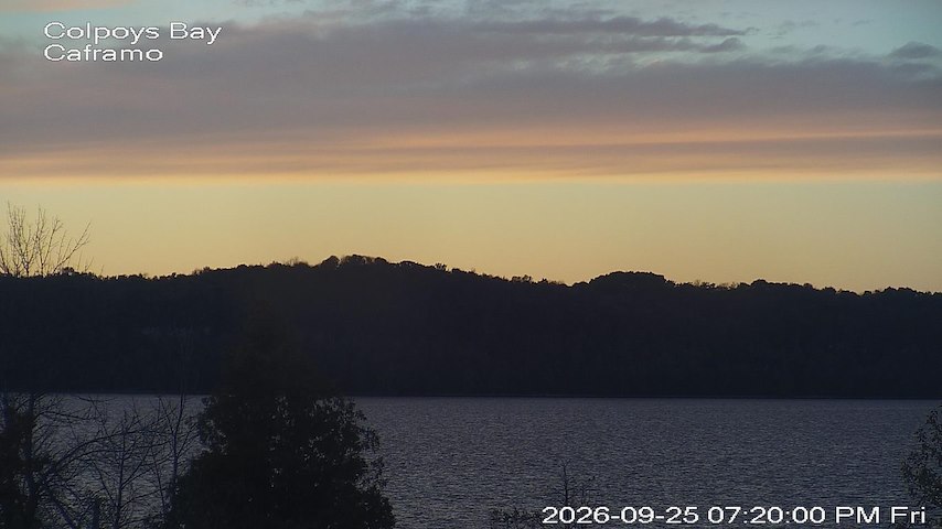 Live camera feed from Caframo in Georgian Bluffs, Ontario, Canada