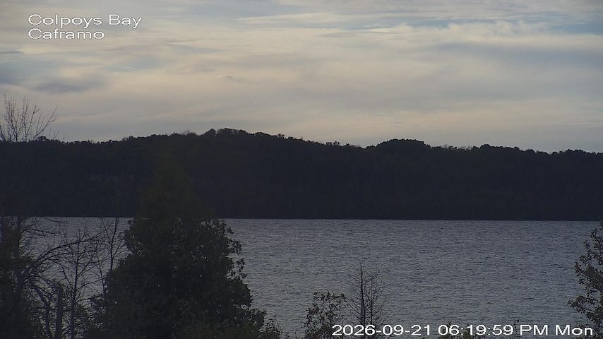 Georgian Bluffs, Ontario, Canada में Caframo से लाइव कैमरा चैनल