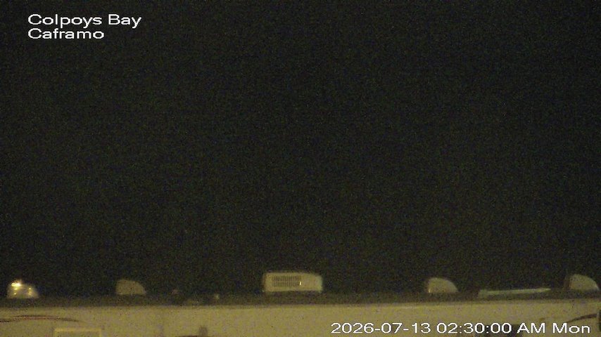 Live camera feed from Caframo in Georgian Bluffs, Ontario, Canada