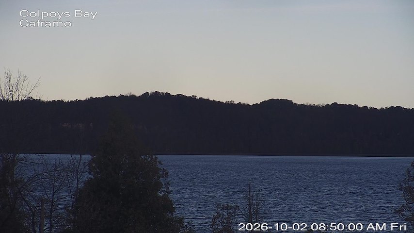 Live camera feed from Caframo in Georgian Bluffs, Ontario, Canada