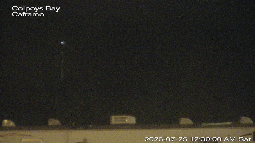 Live camera feed from Caframo in Georgian Bluffs, Ontario, Canada