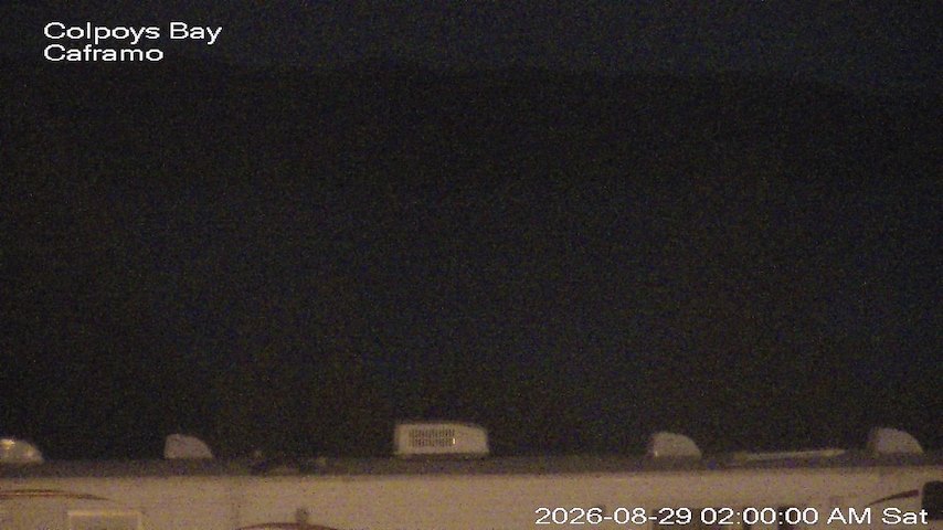 Live camera feed from Caframo in Georgian Bluffs, Ontario, Canada