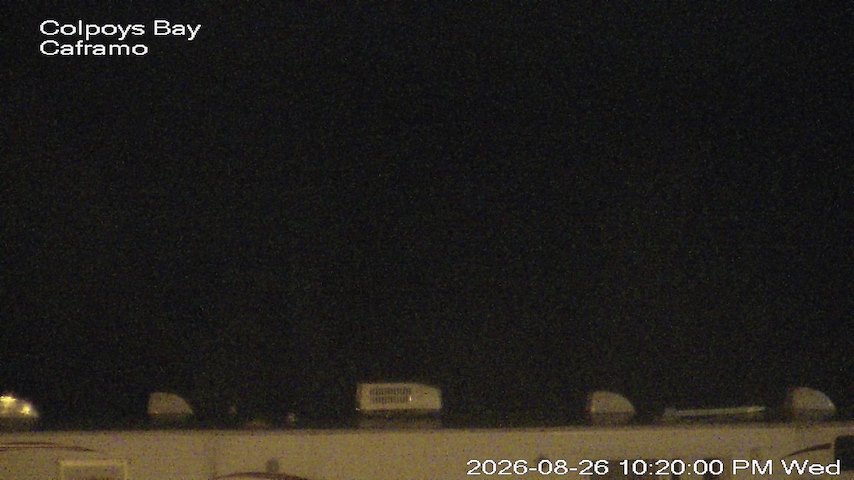 Live camera feed from Caframo in Georgian Bluffs, Ontario, Canada