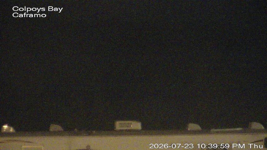 Live camera feed from Caframo in Georgian Bluffs, Ontario, Canada