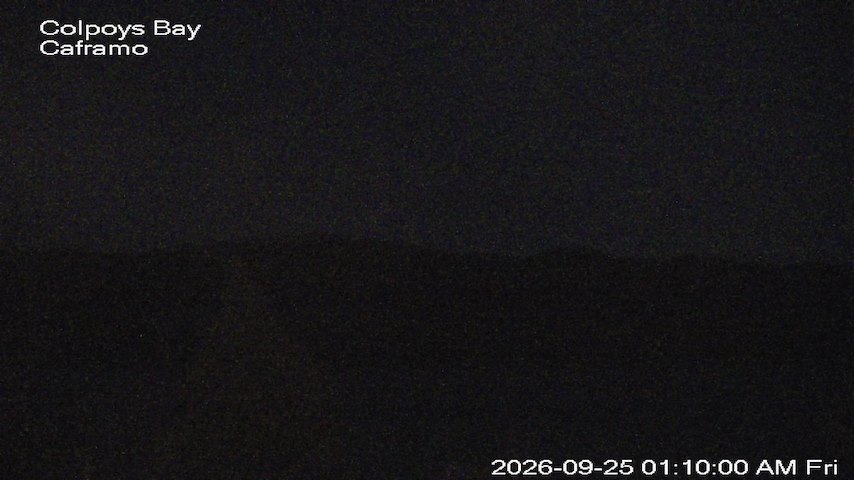 Live camera feed from Caframo in Georgian Bluffs, Ontario, Canada