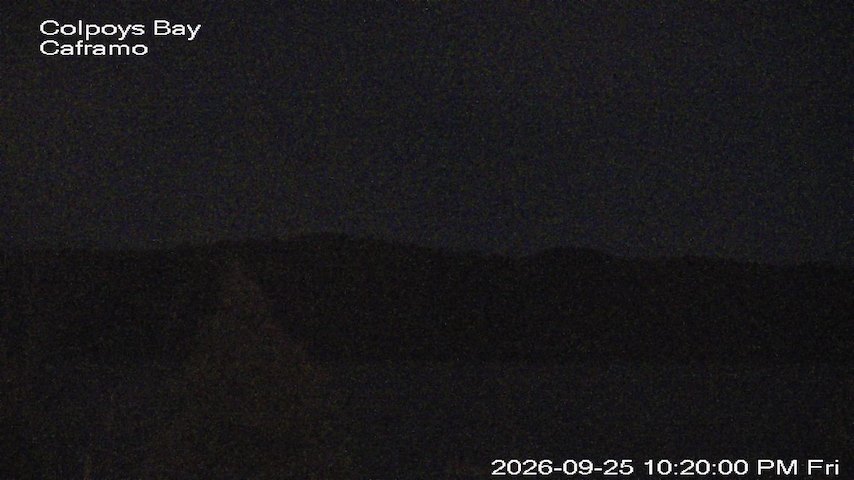 Live camera feed from Caframo in Georgian Bluffs, Ontario, Canada