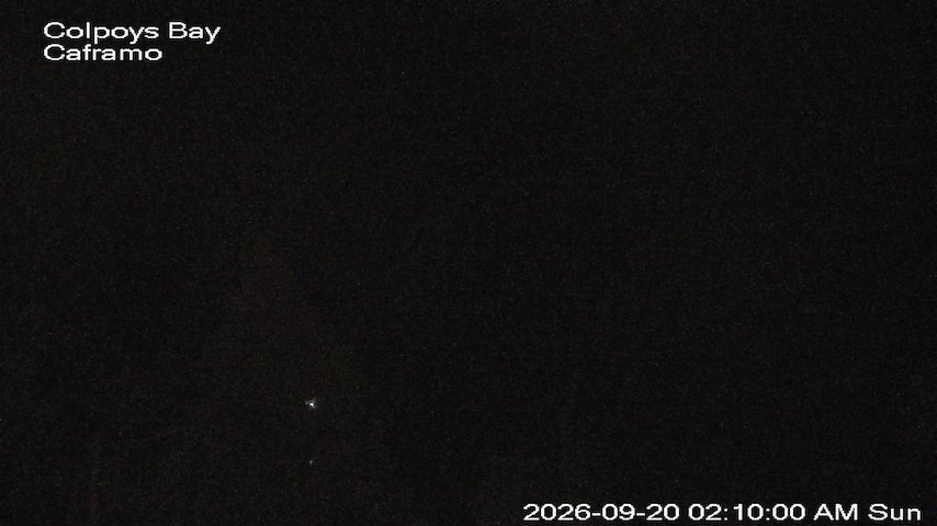 Live camera feed from Caframo in Georgian Bluffs, Ontario, Canada