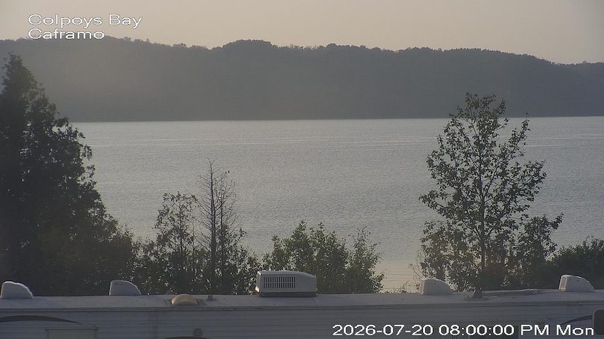 Live camera feed from Caframo in Georgian Bluffs, Ontario, Canada