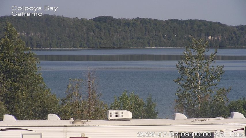 Live camera feed from Caframo in Georgian Bluffs, Ontario, Canada