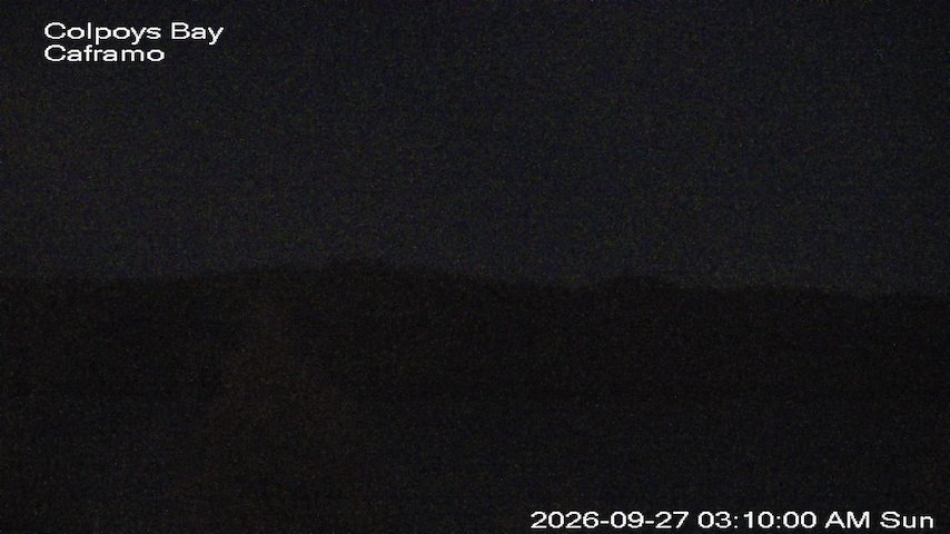 Live camera feed from Caframo in Georgian Bluffs, Ontario, Canada