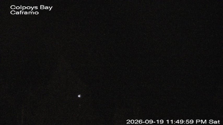 Live camera feed from Caframo in Georgian Bluffs, Ontario, Canada