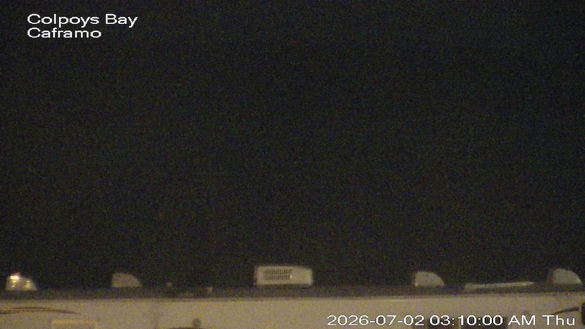 Live camera feed from Caframo in Georgian Bluffs, Ontario, Canada