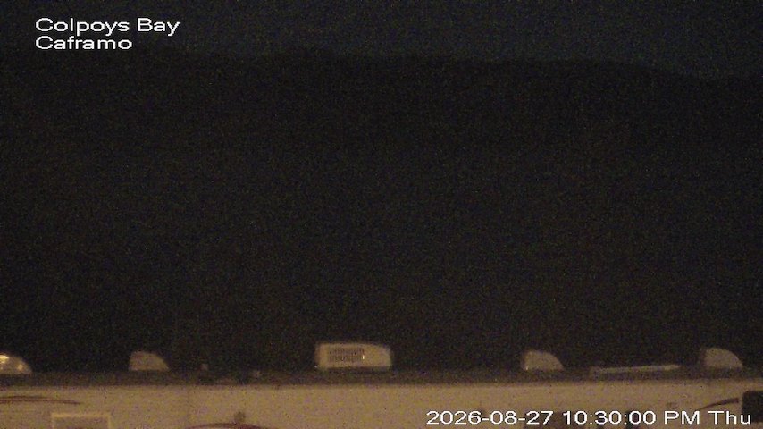 Live camera feed from Caframo in Georgian Bluffs, Ontario, Canada