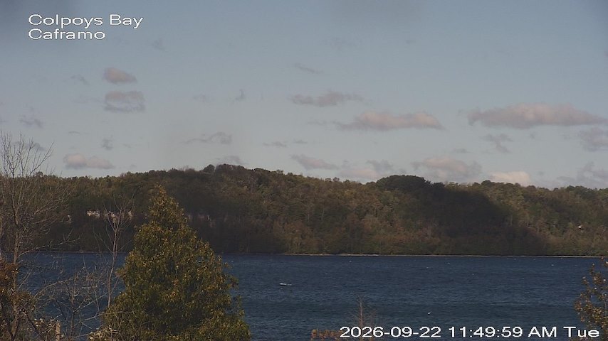 来自 Georgian Bluffs, Ontario, Canada 的 Caframo 实时摄像机频道