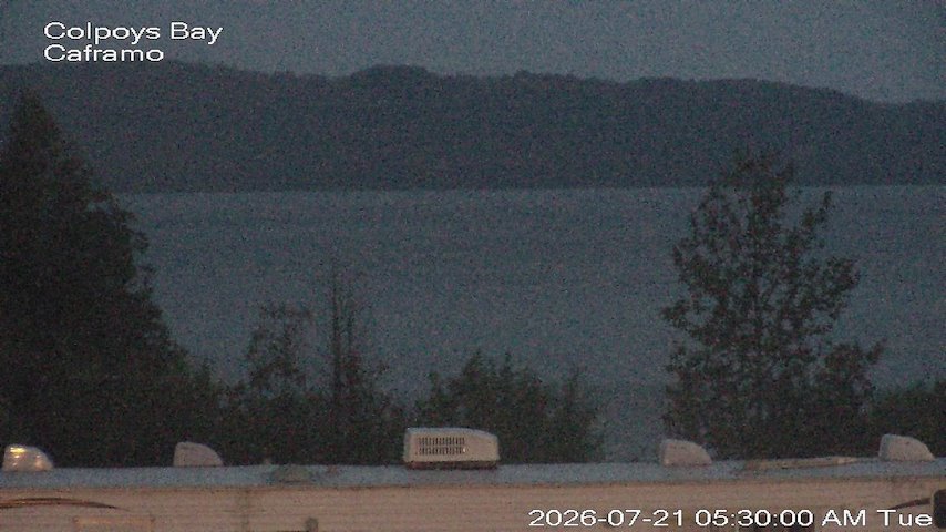 Live-kamerakanal från Caframo i Georgian Bluffs, Ontario, Canada