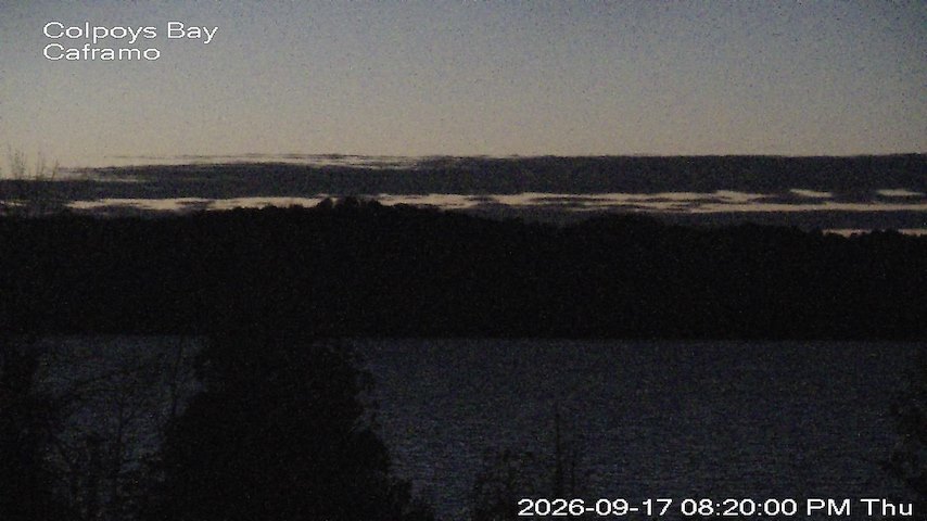 Live camera feed from Caframo in Georgian Bluffs, Ontario, Canada