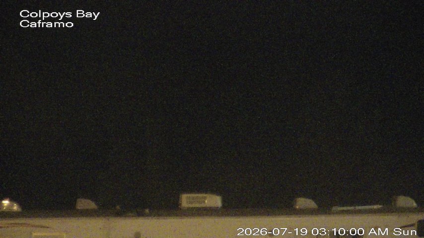 Live camera feed from Caframo in Georgian Bluffs, Ontario, Canada