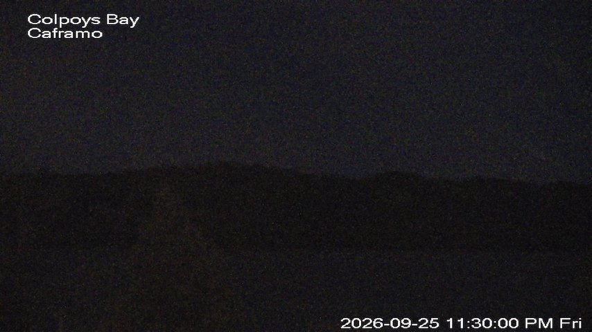 Live camera feed from Caframo in Georgian Bluffs, Ontario, Canada