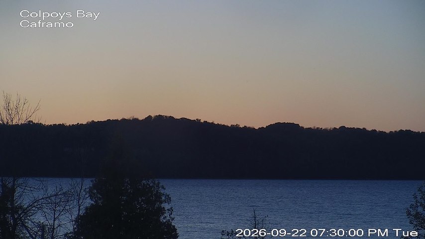 Live camera feed from Caframo in Georgian Bluffs, Ontario, Canada