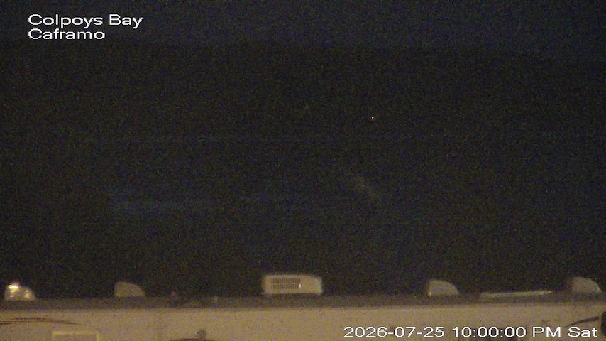 Live camera feed from Caframo in Georgian Bluffs, Ontario, Canada