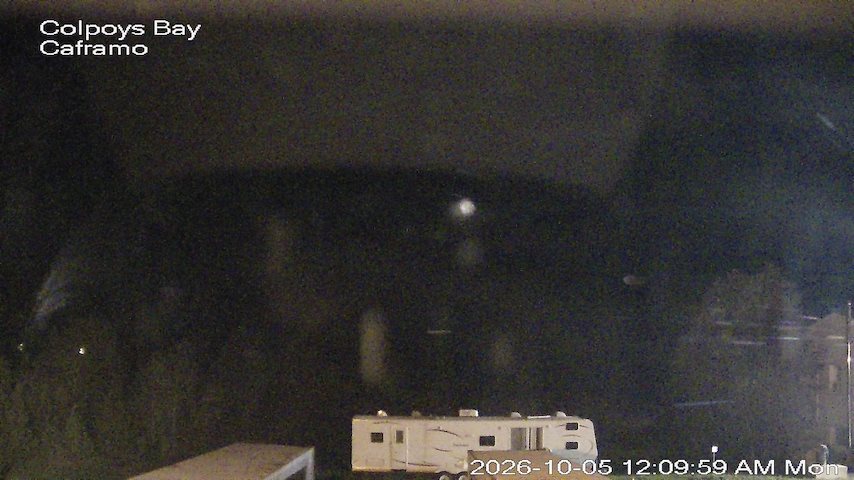 Live camera feed from Caframo in Georgian Bluffs, Ontario, Canada