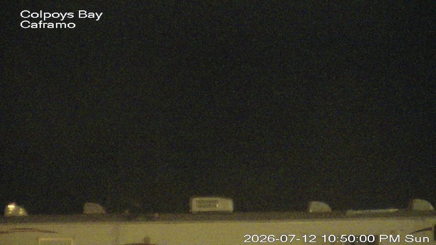 Live camera feed from Caframo in Georgian Bluffs, Ontario, Canada