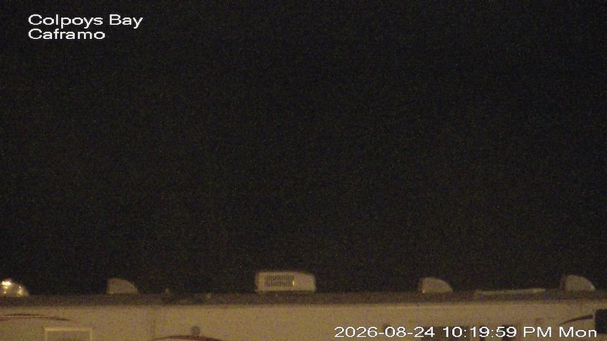 Live camera feed from Caframo in Georgian Bluffs, Ontario, Canada