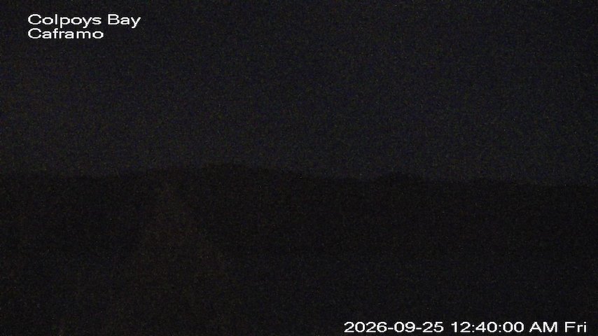 Live camera feed from Caframo in Georgian Bluffs, Ontario, Canada