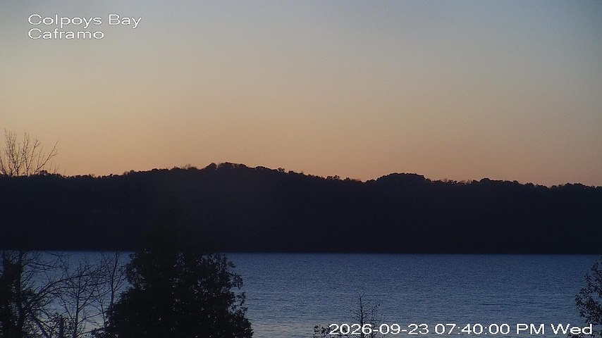 Live camera feed from Caframo in Georgian Bluffs, Ontario, Canada
