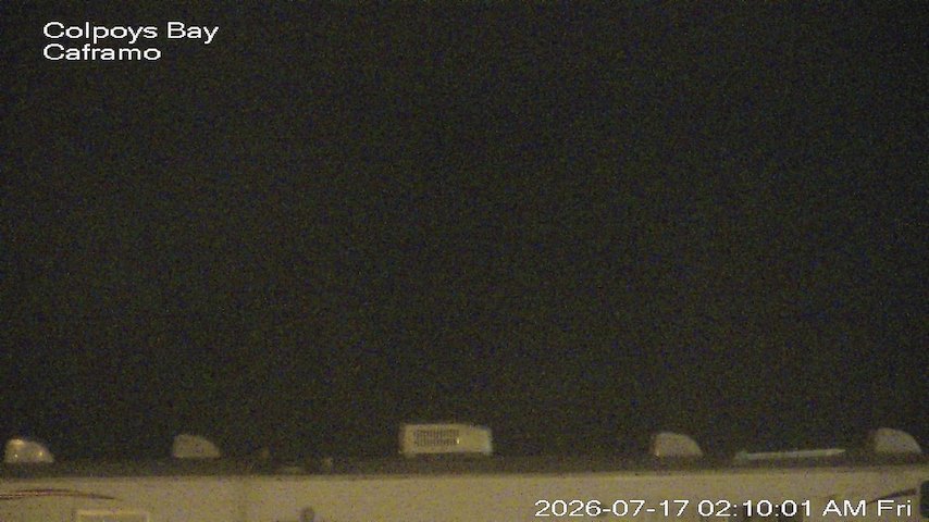 Live camera feed from Caframo in Georgian Bluffs, Ontario, Canada