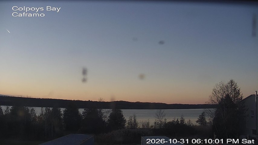 Kênh camera trực tiếp từ Caframo tại Georgian Bluffs, Ontario, Canada