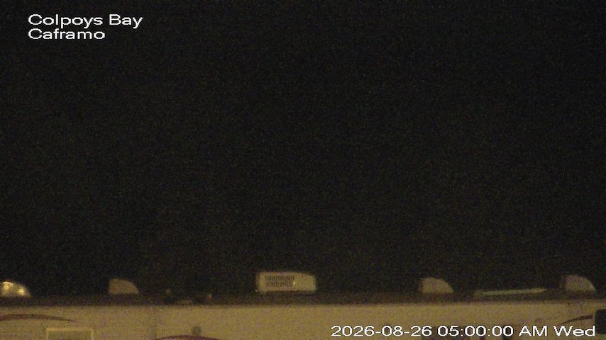 Live camera feed from Caframo in Georgian Bluffs, Ontario, Canada