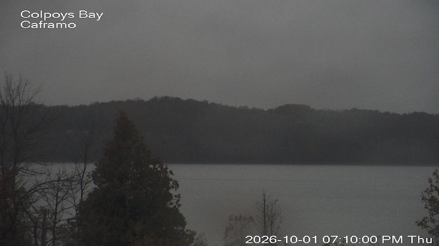 Live camera feed from Caframo in Georgian Bluffs, Ontario, Canada