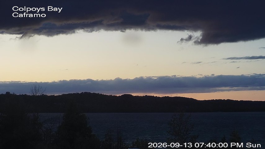 Live camera feed from Caframo in Georgian Bluffs, Ontario, Canada