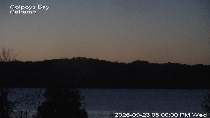 Live camera feed from Caframo in Georgian Bluffs, Ontario, Canada